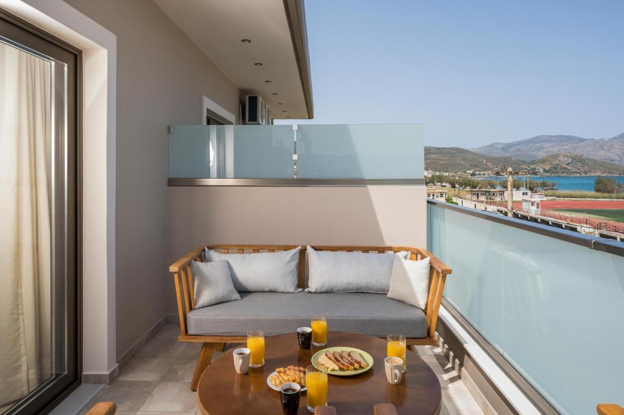 Indigo Blue Seaside Deluxe Apartments Киссамос Экстерьер фото