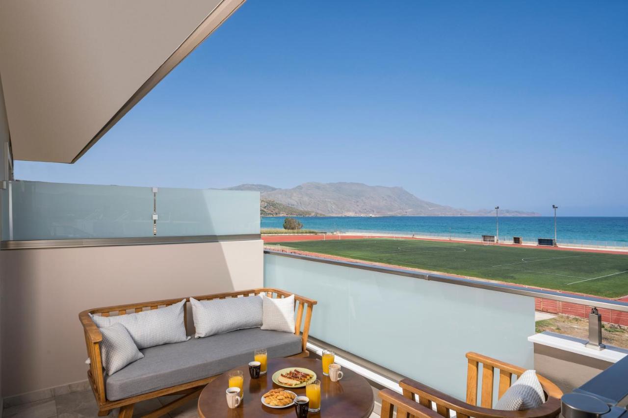 Indigo Blue Seaside Deluxe Apartments Киссамос Экстерьер фото