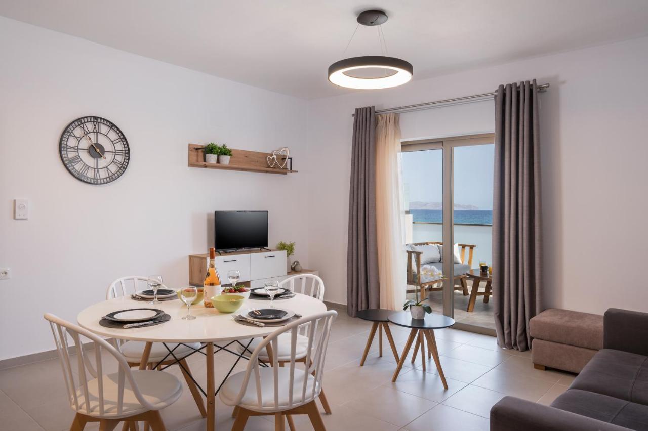 Indigo Blue Seaside Deluxe Apartments Киссамос Экстерьер фото