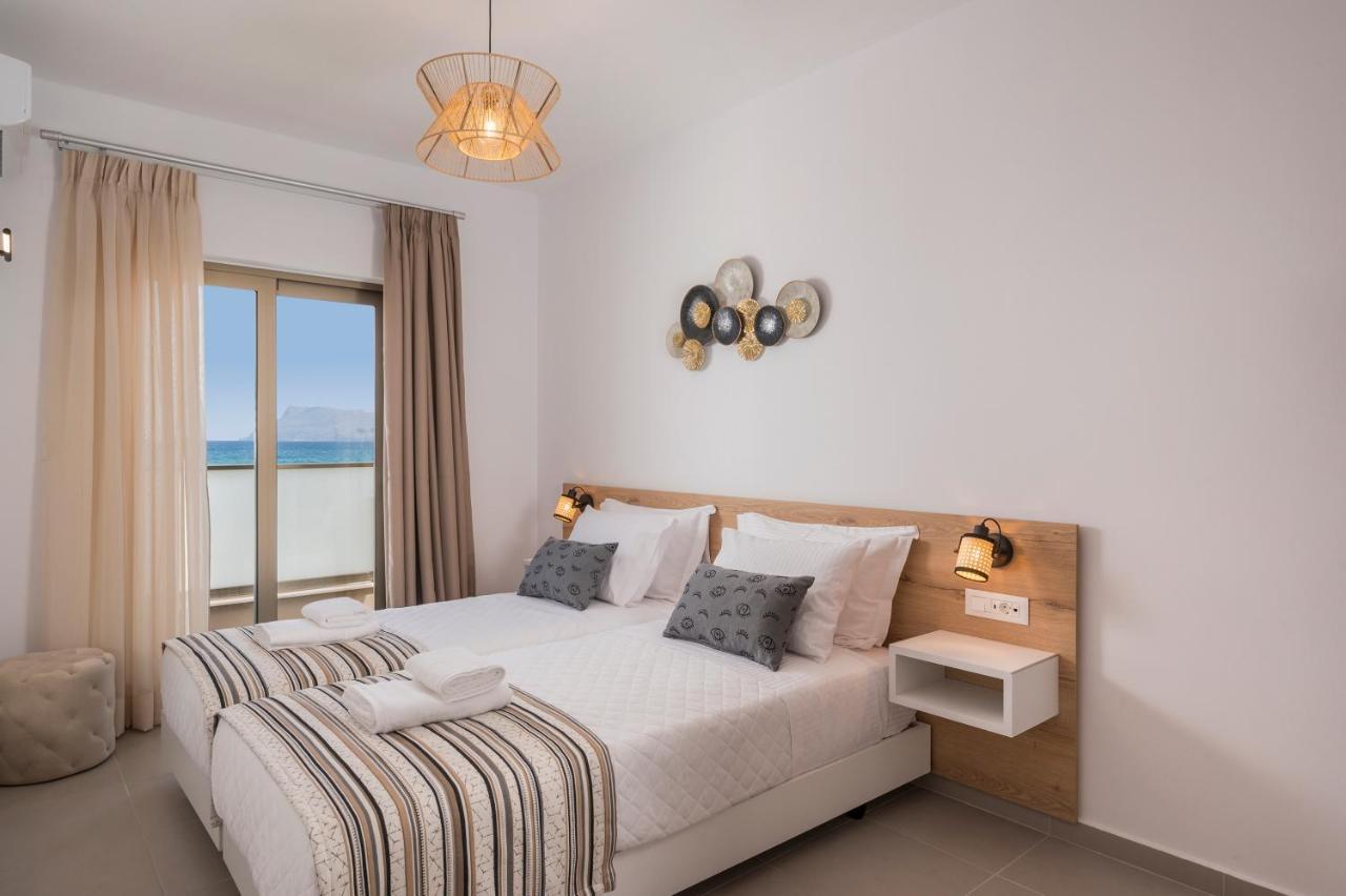 Indigo Blue Seaside Deluxe Apartments Киссамос Экстерьер фото