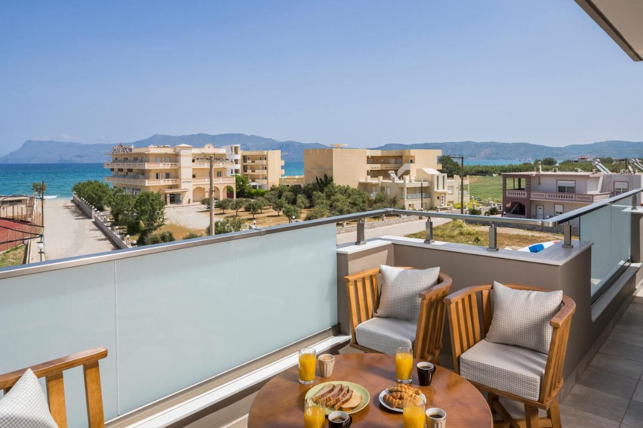 Indigo Blue Seaside Deluxe Apartments Киссамос Экстерьер фото