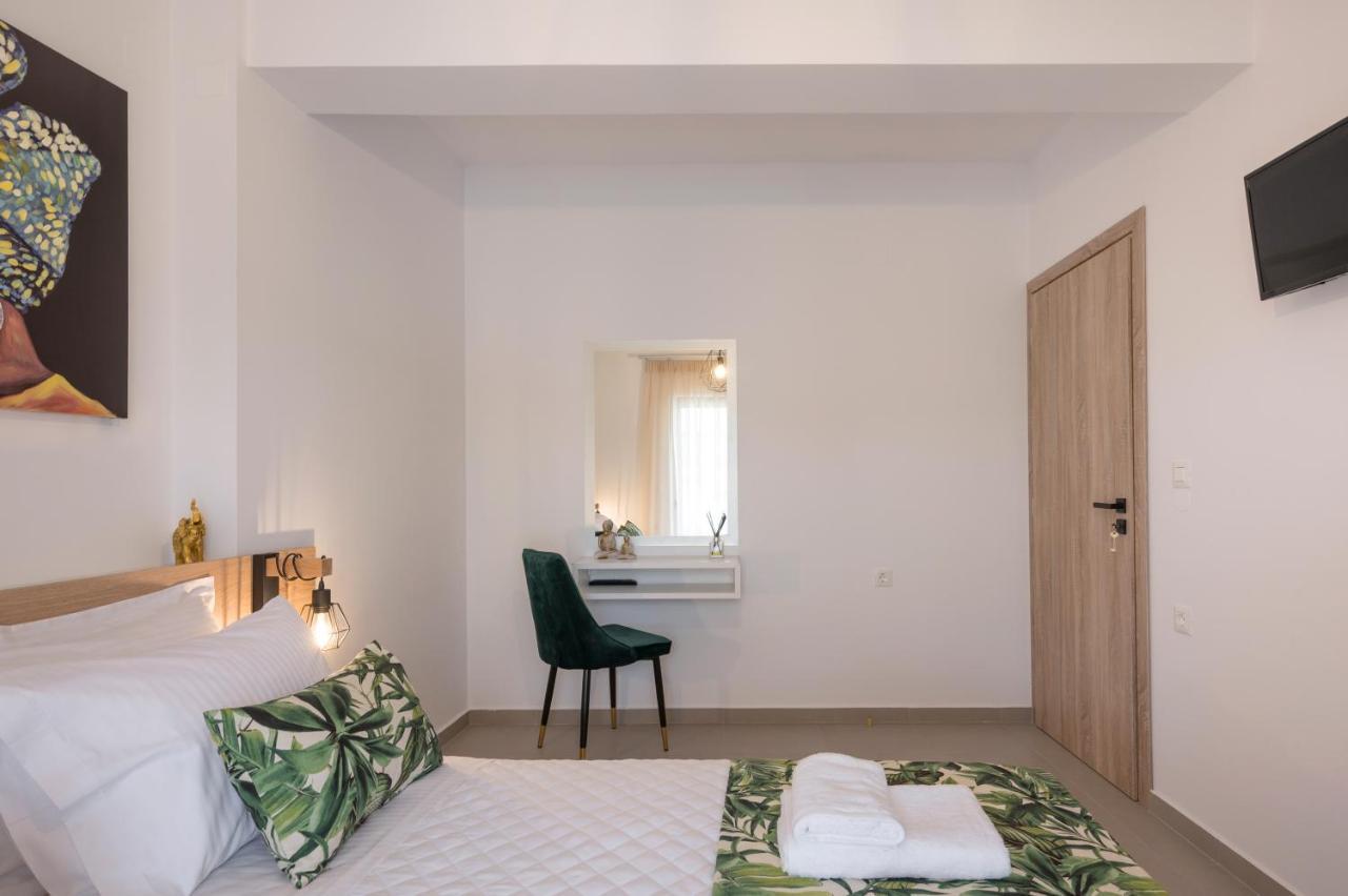 Indigo Blue Seaside Deluxe Apartments Киссамос Экстерьер фото